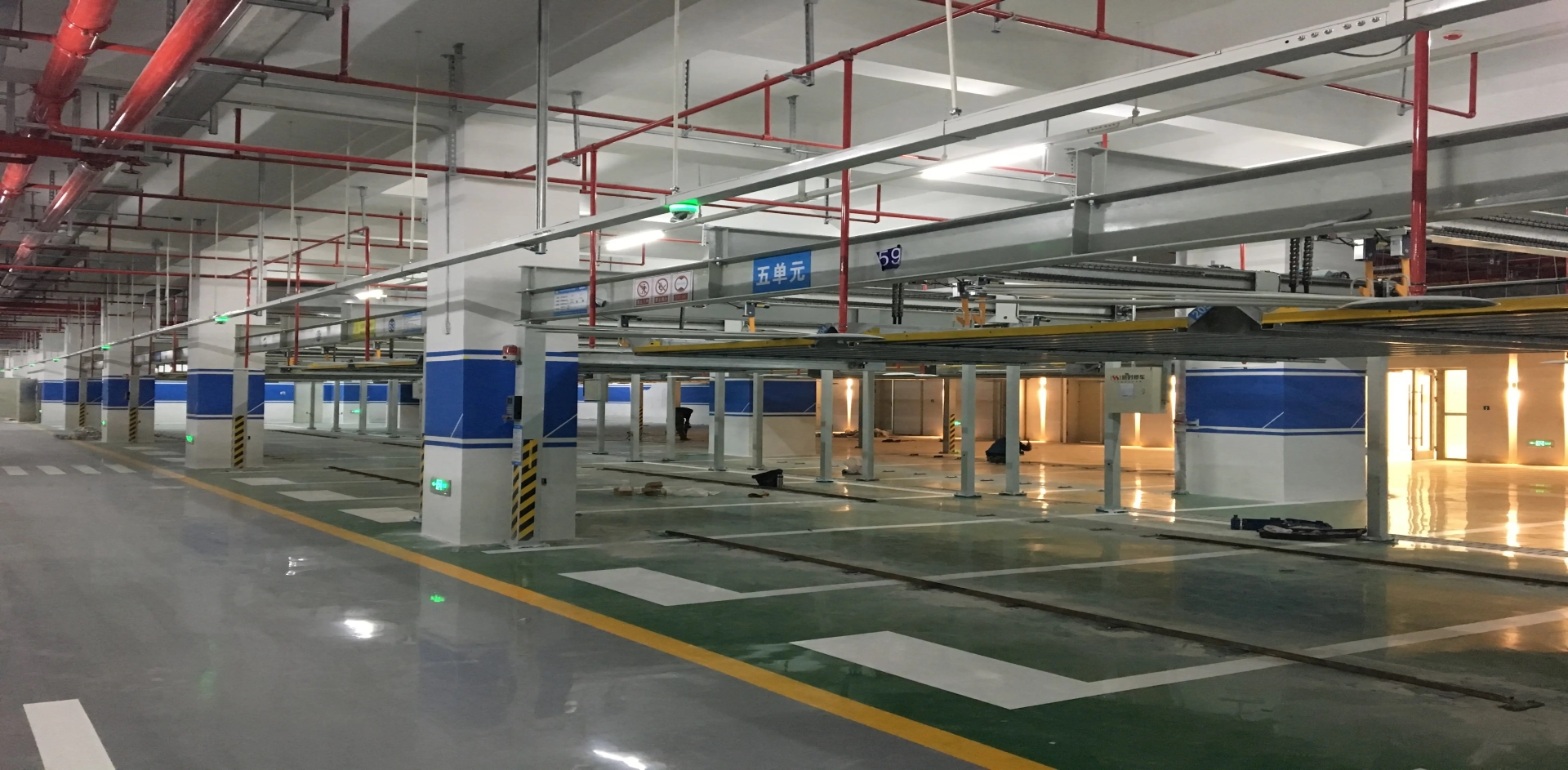 智慧停車 | 富士智能室內(nèi)立體車庫無線超聲波車位引導(dǎo)系統(tǒng)